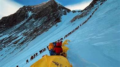 Climbers will need to bring poo back to base camp